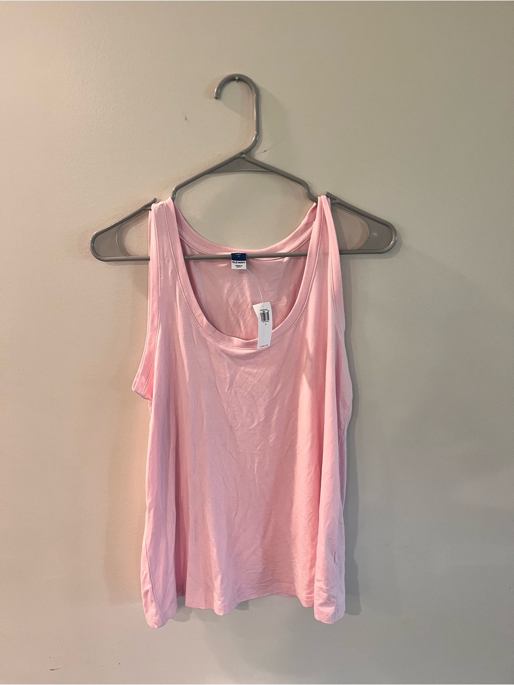 Old Navy Pale Pink Scoop Neck Women's Tank Top
